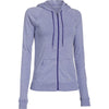 Under Armour Women's Siberian Iris Blue Charged Cotton Undeniable Full Zip Hoodie