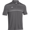 Under Armour Men's Charcoal Conquest On Field Polo