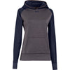 Under Armour Women's Carbon Heather/Midnight Navy Storm AF Colorblock Hoodie
