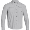 Under Armour Men's Grey Iso-Chill Flats Guide L/S Shirt