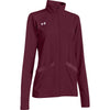 Under Armour Women's Maroon Pre-Game Woven Jacket