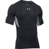 Under Armour Men's Black HG CoolSwitch Comp Short Sleeve T-Shirt