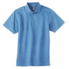 Page and Tuttle Men's Baltic Blue Pique Polo