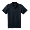 Page and Tuttle Men's Black Jersey Polo