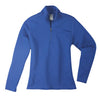 Page and Tuttle Women's Olympic Blue Pin Dot Quarter Zip