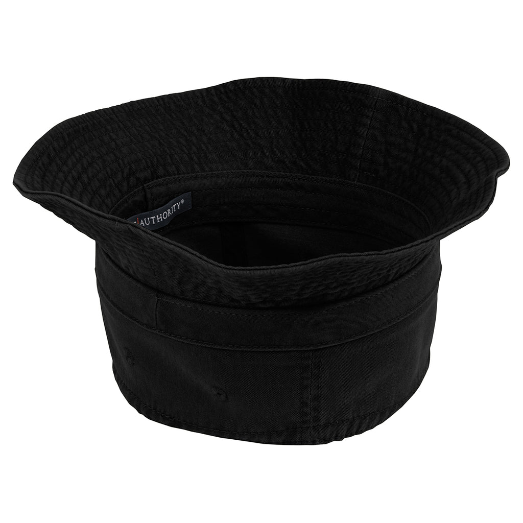 Port Authority Jet Black Sportsman Hat