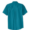 Port Authority Men's Teal Green Short Sleeve Easy Care Shirt