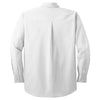 Port Authority Men's White Long Sleeve Easy Care, Soil Resistant Shirt