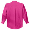 Port Authority Men's Tropical Pink Extended Size Long Sleeve Easy Care Shirt