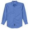 Port Authority Men's Ultramarine Blue Extended Size Long Sleeve Easy Care Shirt