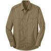 Port Authority Men's Vintage Khaki Stain Resistant Roll Sleeve Twill Shirt