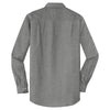 Port Authority Men's Charcoal Grey Chambray Shirt