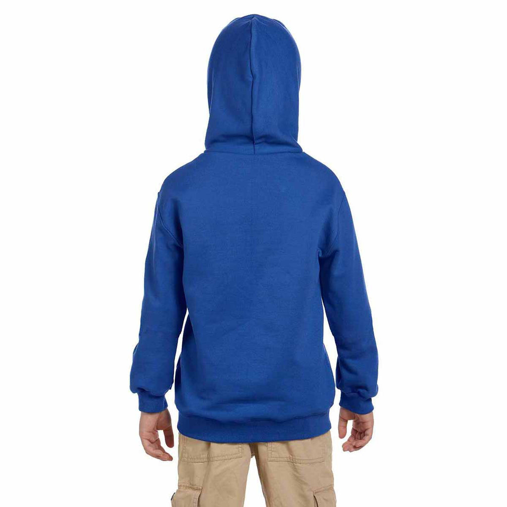 Champion Youth Royal Blue Eco 9-Ounce Pullover Hood