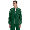Russell Athletic Women's Dark Green/White Team Prestige Full-Zip Jacket