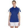 Russell Athletic Women's Royal/White Team Game Day Polo
