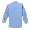 Red Kap Men's Light Blue Long Sleeve Industrial Work Shirt