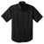 CornerStone Men's Black Short Sleeve SuperPro Twill Shirt