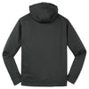 Sport-Tek Men's Graphite Grey Repel Hooded Pullover