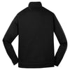 Sport-Tek Men's Black Repel 1/4-Zip Pullover