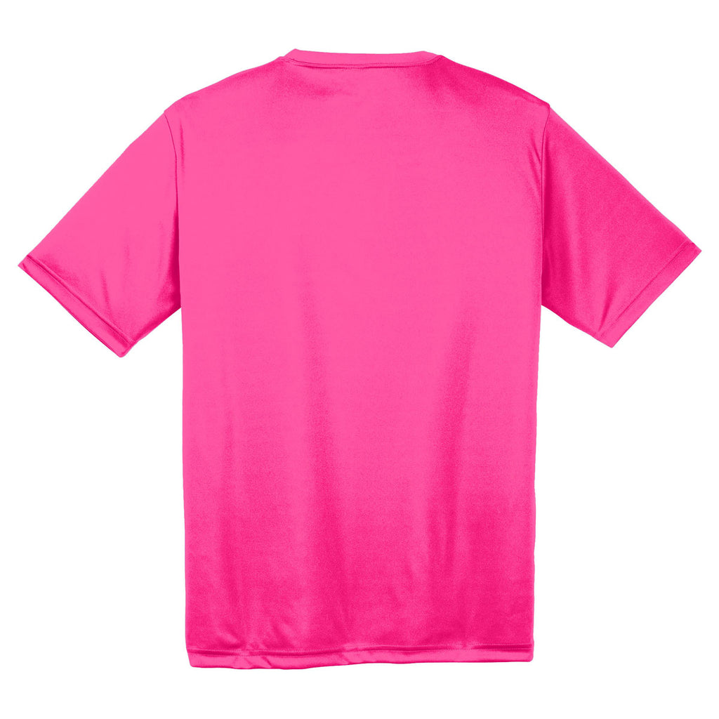 Sport-Tek Men's Neon Pink PosiCharge Competitor Tee