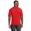 Sport-Tek Men's True Red Short Sleeve Rashguard Tee