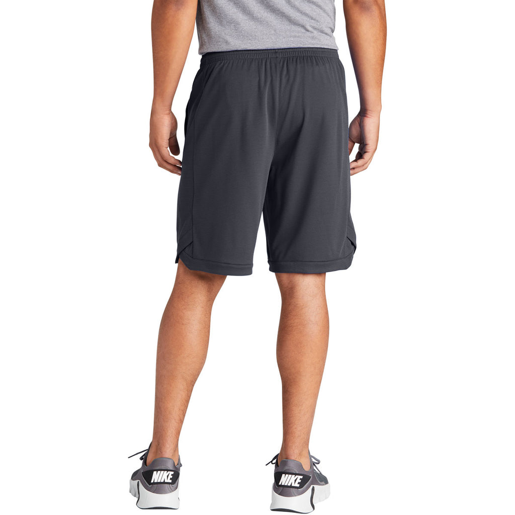 Sport-Tek Men's Graphite PosiCharge Position Short with Pockets