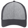 Sport-Tek Vintage Heather/Iron Grey Jersey Front Cap