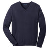 Port Authority Men's Navy Value V-Neck Sweater