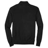 Port Authority Men's Black Value Full-Zip Mock Neck Sweater
