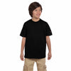 Champion Youth Black 6.1-Ounce Short-Sleeve T-Shirt