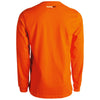 Timberland Men's Blaze Orange Core Pocket Long Sleeve T-Shirt