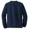Sport-Tek Men's True Navy Tall V-Neck Raglan Wind Shirt