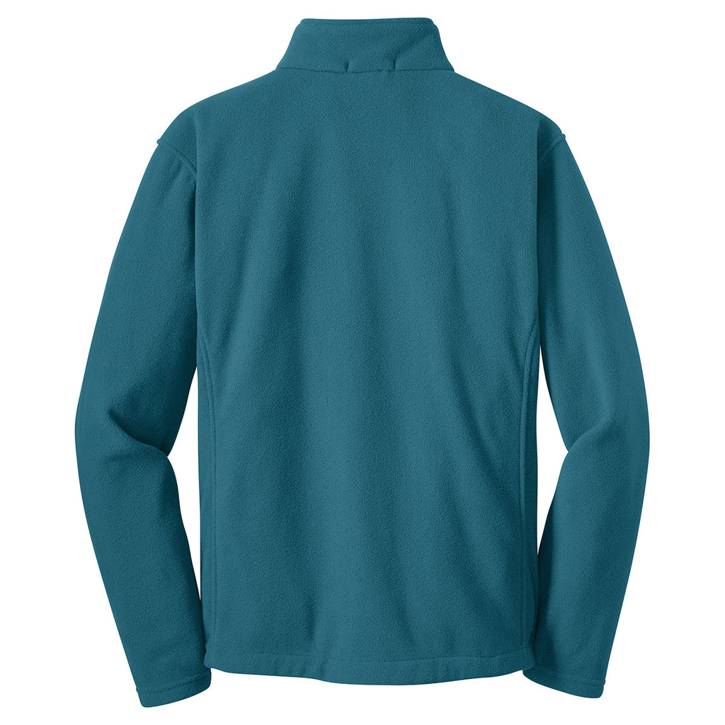 Port Authority Men's Teal Blue Tall Value Fleece Jacket