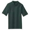 Port Authority Men's Dark Green Tall Silk Touch Polo with Pocket