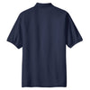 Port Authority Men's Navy Tall Silk Touch Polo with Pocket