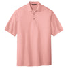 Port Authority Men's Light Pink Tall Silk Touch Polo