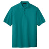 Port Authority Men's Teal Green Tall Silk Touch Polo