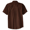 Port Authority Men's Coffee Bean Tall Short Sleeve Easy Care Shirt