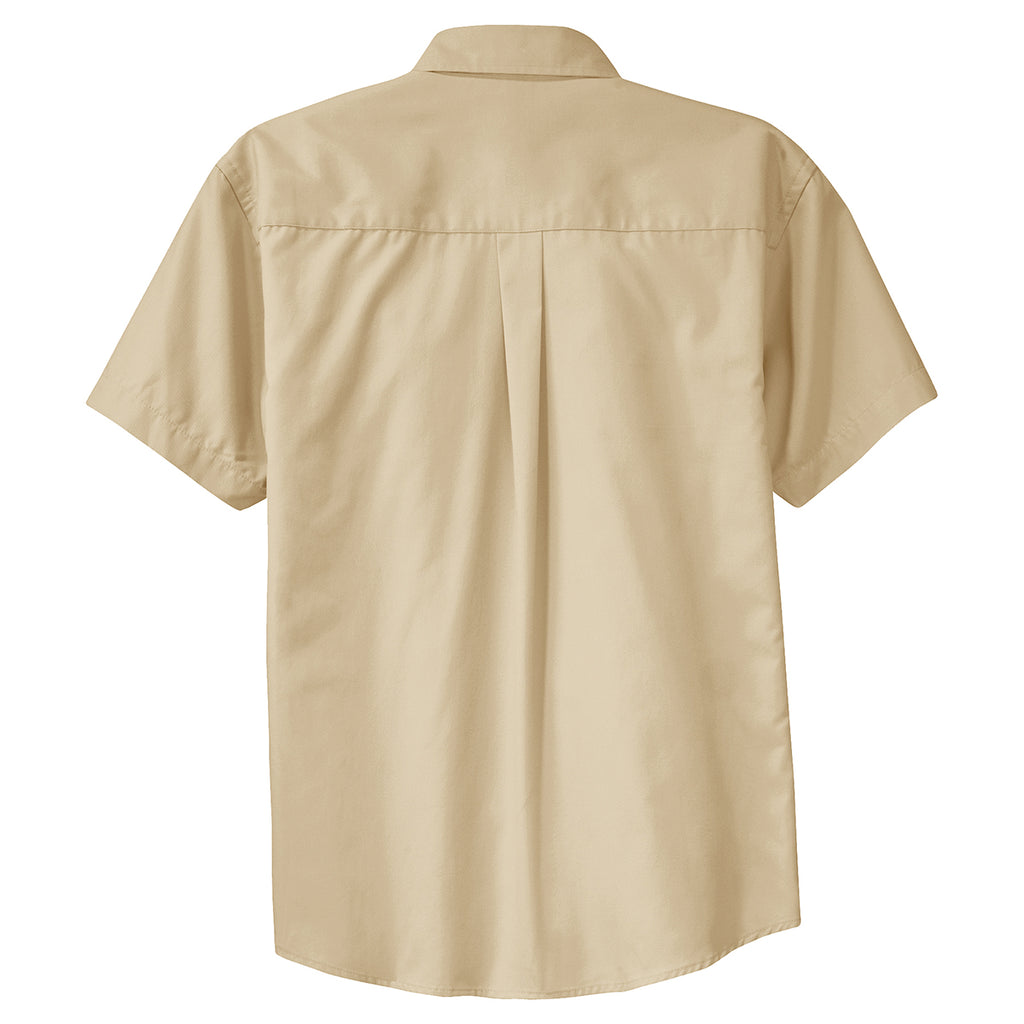 Port Authority Men's Stone Tall Short Sleeve Easy Care Shirt