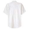Port Authority Men's White/Light Stone Tall Short Sleeve Easy Care Shirt