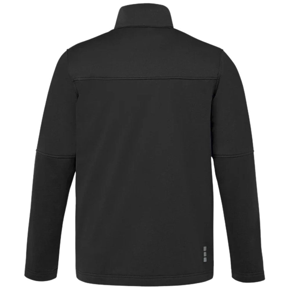 Elevate Men's Black Joris Eco Softshell Jacket