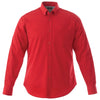 Elevate Men's Team Red Wilshire Long Sleeve Shirt