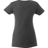 Elevate Women's Heather Dark Charcoal Bodie Short Sleeve T-Shirt