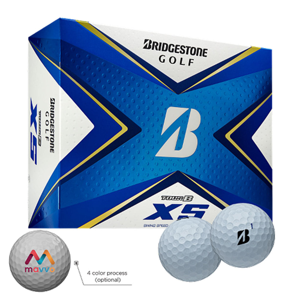 Bridgestone White Tour B XS Golf Balls (Expedited Lead Times)