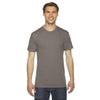 American Apparel Unisex Triblend Short-Sleeve Tri Coffee Track T-Shirt