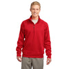Sport-Tek Men's True Red Tall Tech Fleece 1/4-Zip Pullover