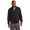 Sport-Tek Men's Black Tall Full-Zip Sweatshirt