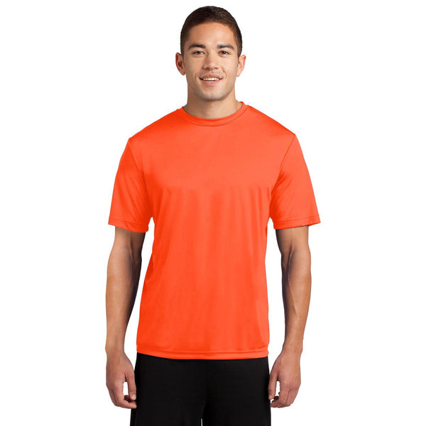 Sport-Tek Men's Tall PosiCharge Competitor Tee - Moisture Wicking Performance T-Shirt In Neon Orange (4XLT)