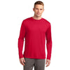 Sport-Tek Men's True Red Tall Long Sleeve PosiCharge Competitor Tee