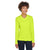 Team 365 Women's Safety Yellow Zone Performance Long-Sleeve T-Shirt